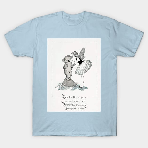 Prosperity Fairy - Ida Rentoul Outhwaite T-Shirt by forgottenbeauty